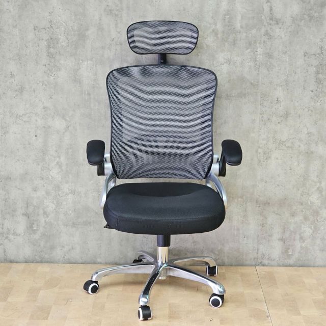 Ghế văn phòng có tựa đầu lưng lưới tay lật MF8331A