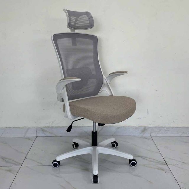 Ghế làm việc tay lật có tựa đầu NEO - GMA015