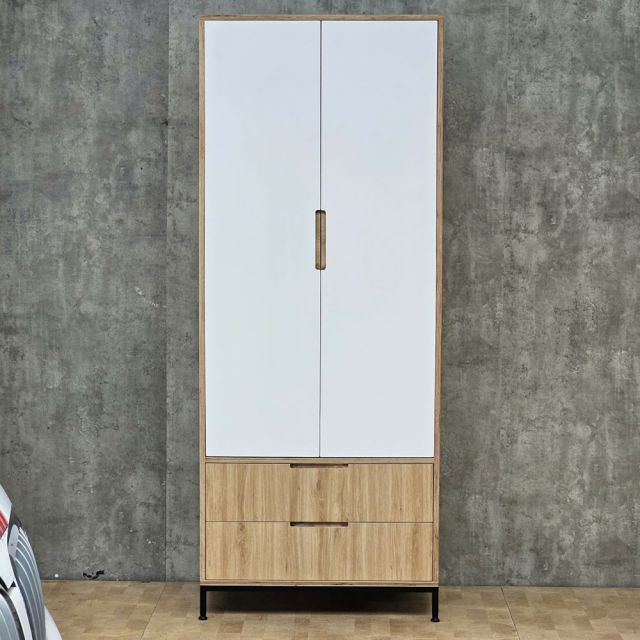 Tủ quần áo gỗ Plywood 80x60x200cm -TQA68096