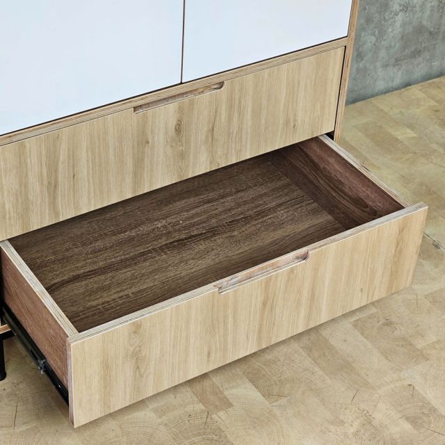 Tủ quần áo gỗ Plywood 80x60x200cm -TQA68096