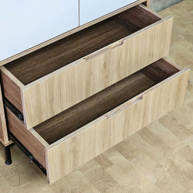 Tủ quần áo gỗ Plywood 80x60x200cm -TQA68096