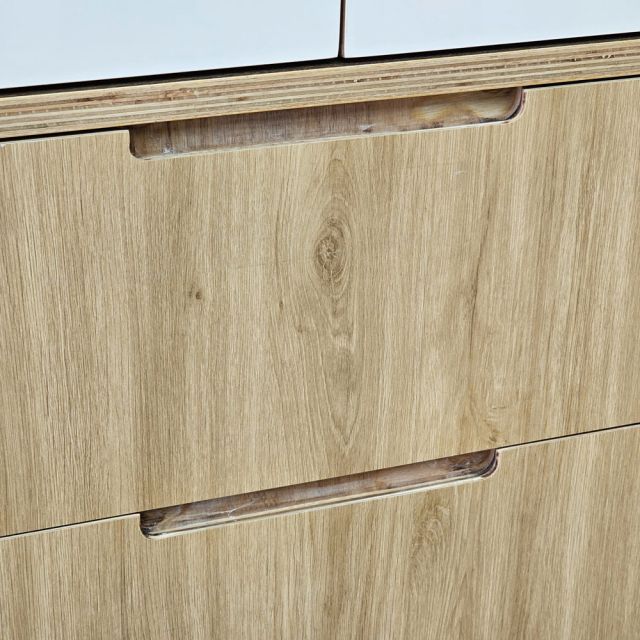 Tủ quần áo gỗ Plywood 80x60x200cm -TQA68096