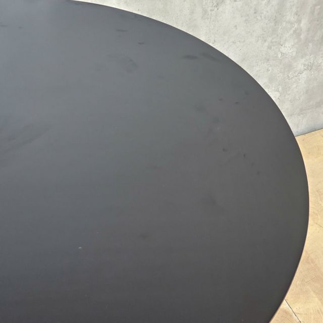Bàn ăn tròn 100x100cm gỗ cao su chân Tulip BA68319