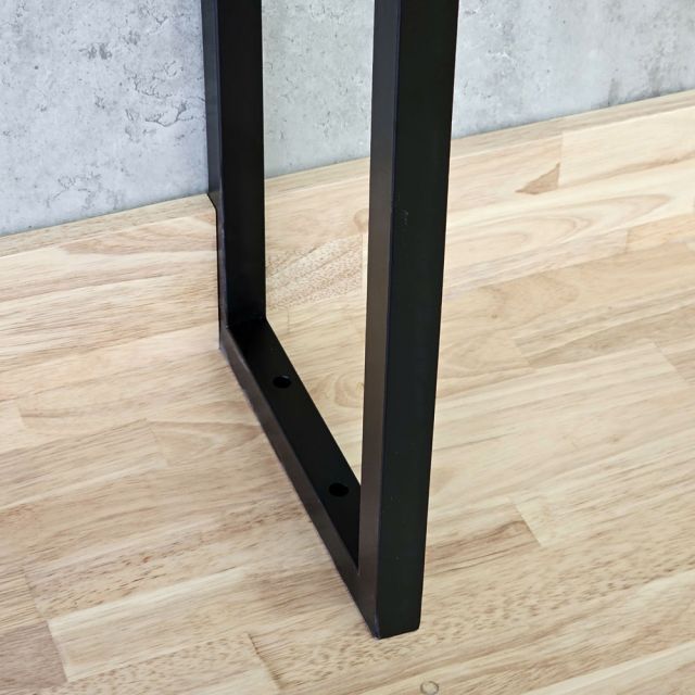 Bàn học kết hợp kệ sách 180x65x160cm gỗ cao su chân sắt sơn tĩnh điện FD68095