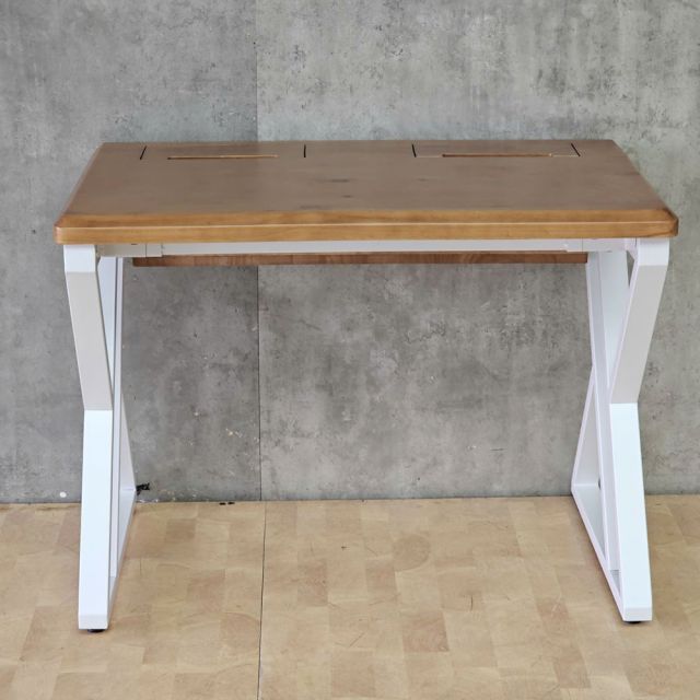 Bàn làm việc có hộp điện 100x60cm gỗ thông hệ XConcept HBXC074