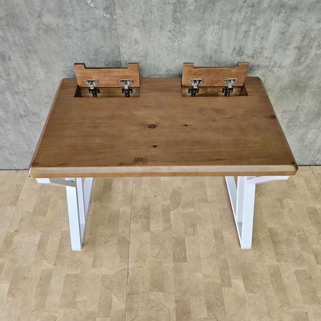 Bàn làm việc có hộp điện 100x60cm gỗ thông hệ XConcept HBXC074