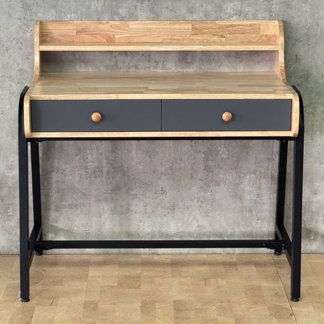 Bàn học có hộc kéo 100x50cm gỗ cao su BD68160
