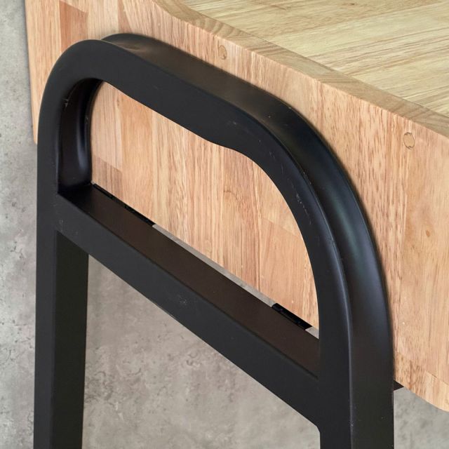 Bàn học có hộc kéo 100x50cm gỗ cao su BD68160