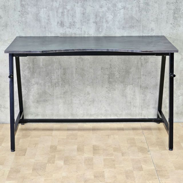 Bàn Gaming có giá treo đồ 120x60cm gỗ cao su chân sắt GD68075