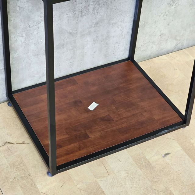 Kệ trang trí 5 tầng 60x45x160cm gỗ cao su khung sắt sơn tĩnh điện KS68381
