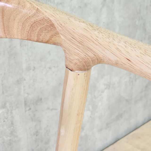 Ghế Neva khung gỗ tần bì Ash bọc nệm GCF178