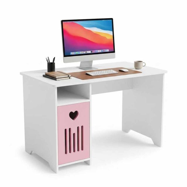 Bàn làm việc 120x70cm gỗ cao su BD68197