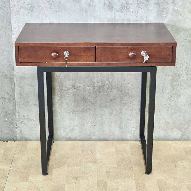 Bàn làm việc 80x45cm gỗ cao su BD68198
