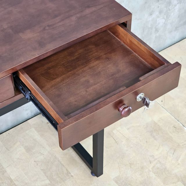 Bàn làm việc 80x45cm gỗ cao su BD68198
