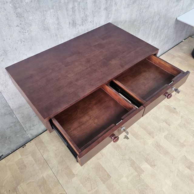 Bàn làm việc 80x45cm gỗ cao su BD68198
