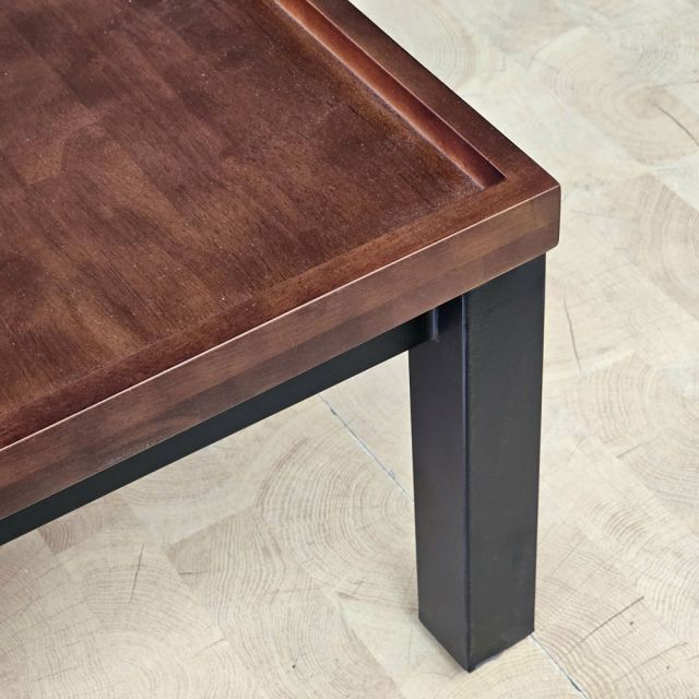 Giường ngủ ZENO cho nệm 160x200cm gỗ cao su GN68063