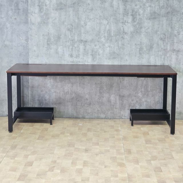 Bàn làm việc ZDesk 200x70x75cm gỗ cao su hệ URA HBUR014