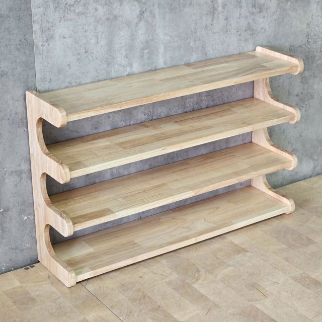 Kệ giày dép 80x20x51cm gỗ cao su KG68135