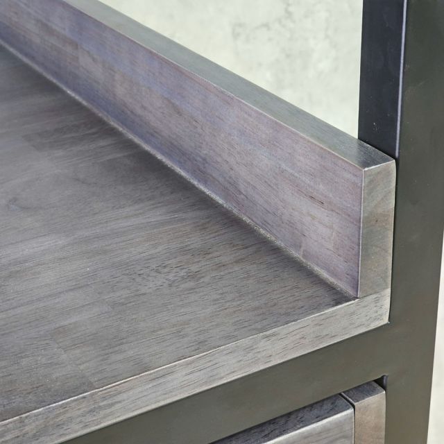 Kệ máy giặt máy sấy 80x77x206cm gỗ cao su KMG68039