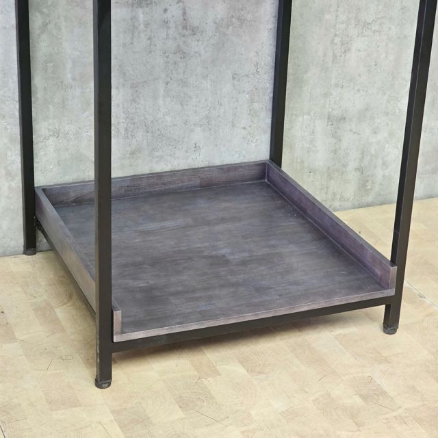 Kệ máy giặt máy sấy 80x77x206cm gỗ cao su KMG68039