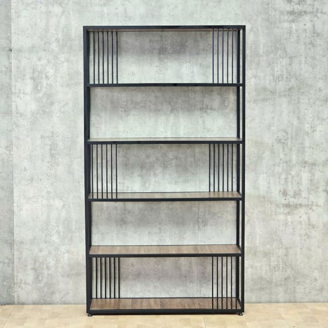 Kệ trưng bày GETO 100x30x180cm gỗ plywood khung sắt KTT68111