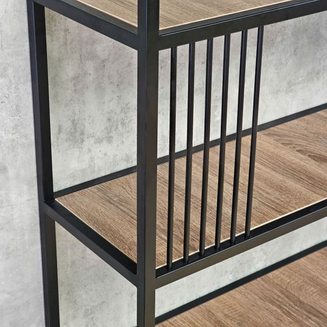 Kệ trưng bày GETO 100x30x180cm gỗ plywood khung sắt KTT68111