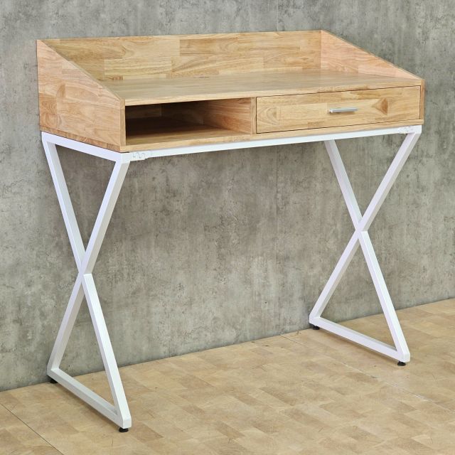 Bàn làm việc đứng 120x60x120cm gỗ cao su STD68053