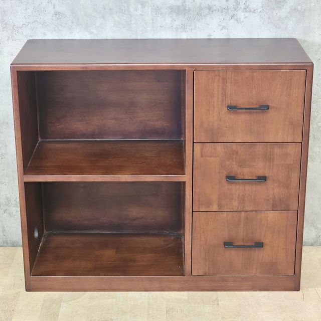 Kệ tủ 80x30x68cm gỗ cao su TCN68104