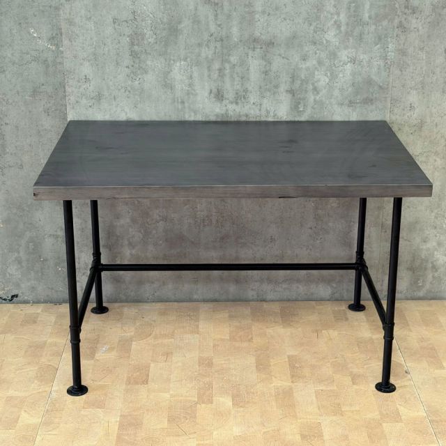 Bàn làm việc gỗ thông chân sắt ống nước tiện ren 120x80cm - HBON015