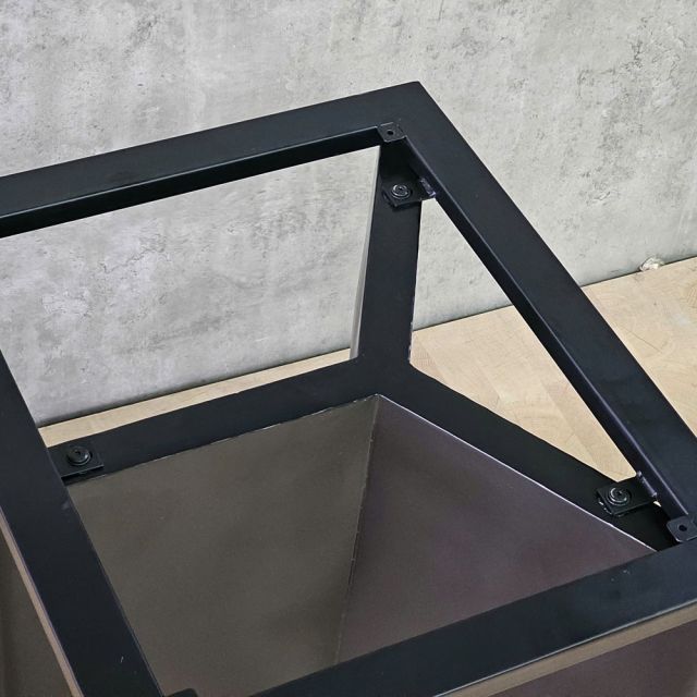 Chân bàn sắt 260x60cm sơn tĩnh điện CHB68128