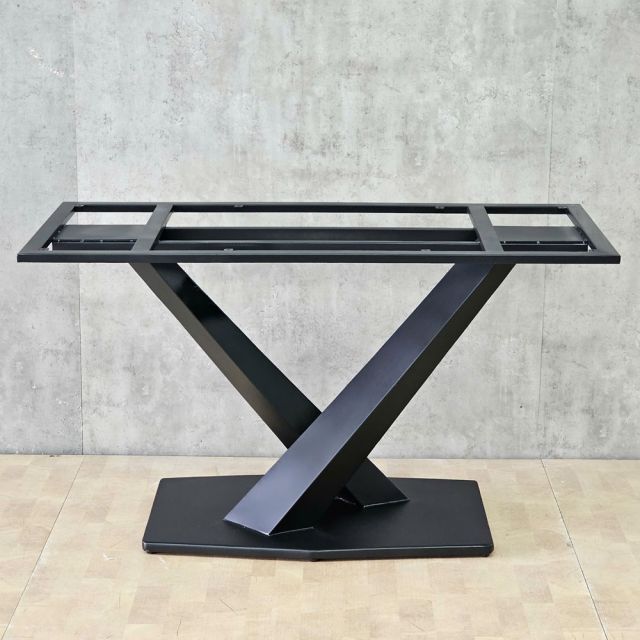 Chân bàn sắt 128x60x73cm sơn tĩnh điện CHB68130