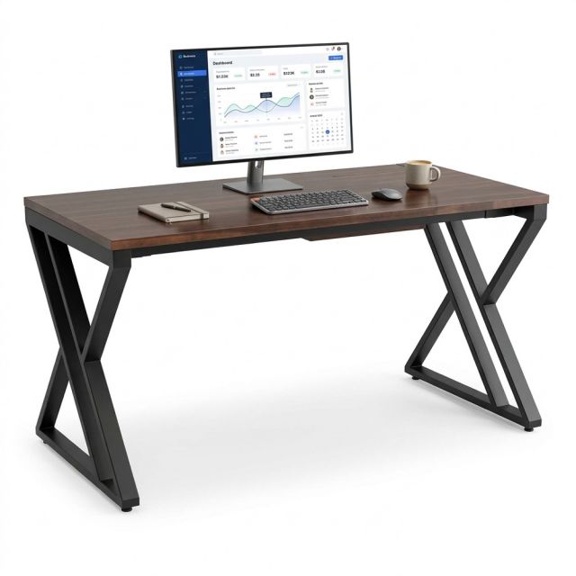 Bàn Zdesk có hộp điện 140x70cm gỗ tràm chân hệ XConcept FD68099