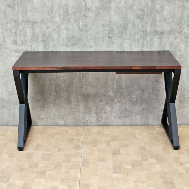 Bàn Zdesk có hộp điện 140x70cm gỗ tràm chân hệ XConcept FD68099