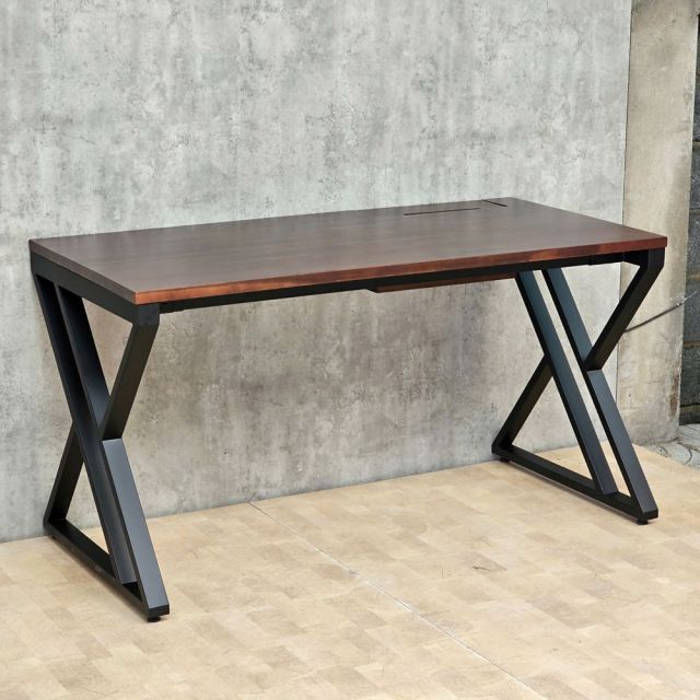 Bàn Zdesk có hộp điện 140x70cm gỗ tràm chân hệ XConcept FD68099