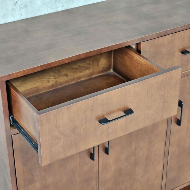 Tủ để giày 100x35x100cm gỗ cao su KG68104