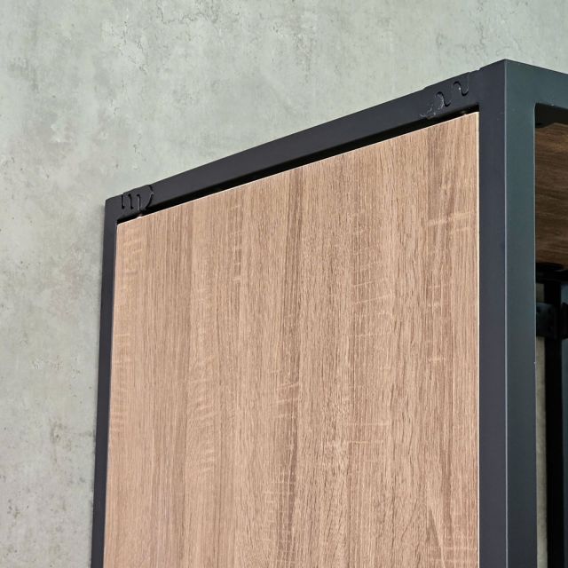 Kệ máy giặt 69x64x199cm gỗ plywood chân sắt KMG68040