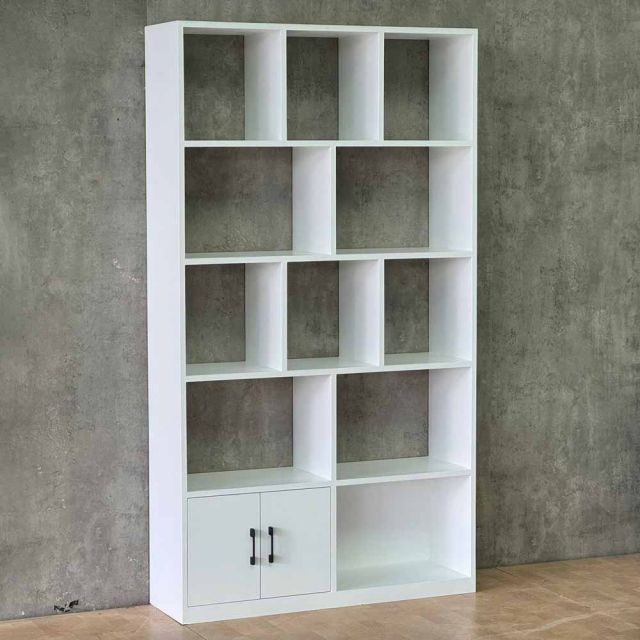 Kệ sách 5 tầng 100x30x180cm gỗ cao su KS68384