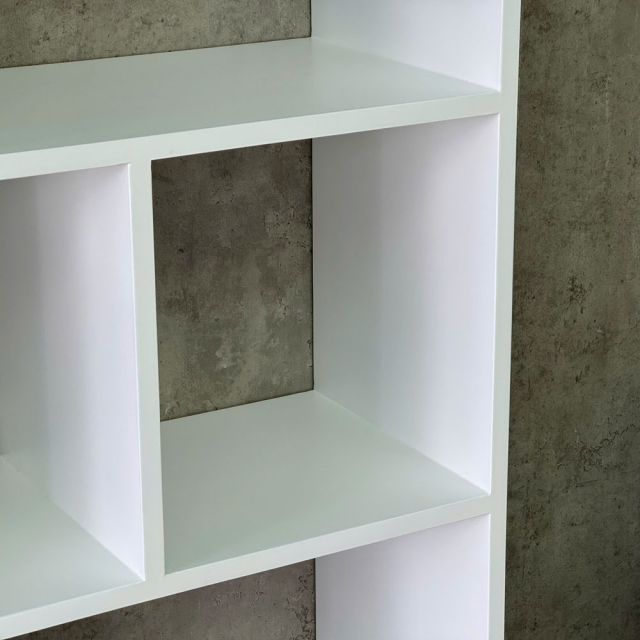 Kệ sách 5 tầng 100x30x180cm gỗ cao su KS68384