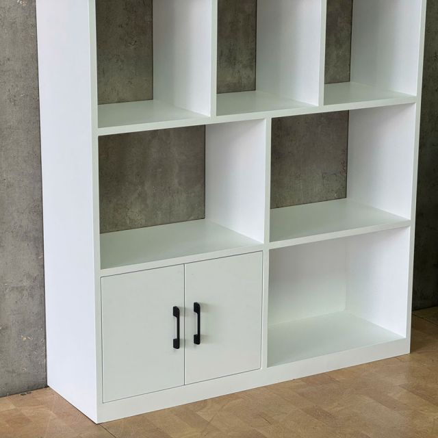 Kệ sách 5 tầng 100x30x180cm gỗ cao su KS68384