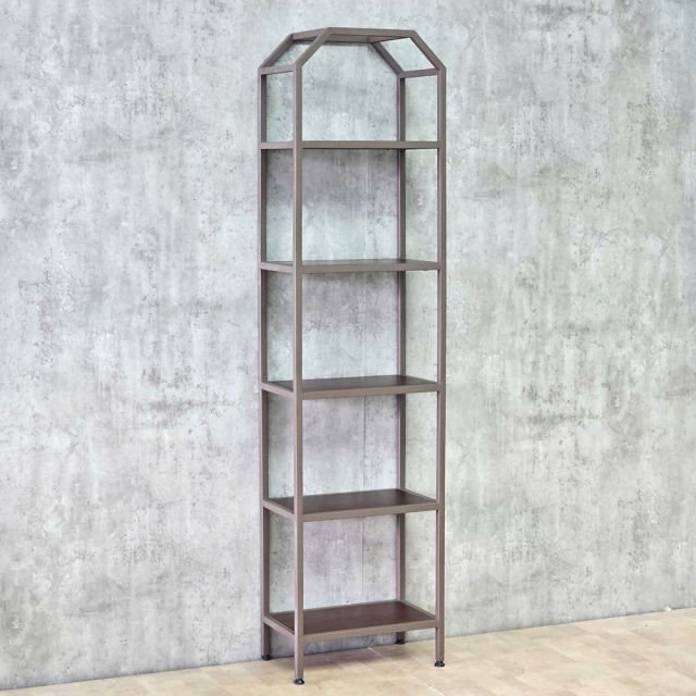 Kệ trang trí 46x28x180cm gỗ cao su KTT68059