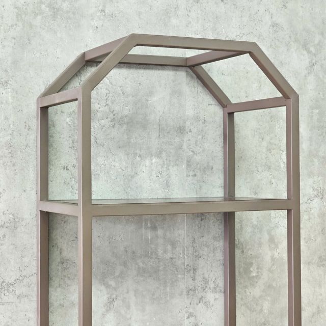 Kệ trang trí 46x28x180cm gỗ cao su KTT68059