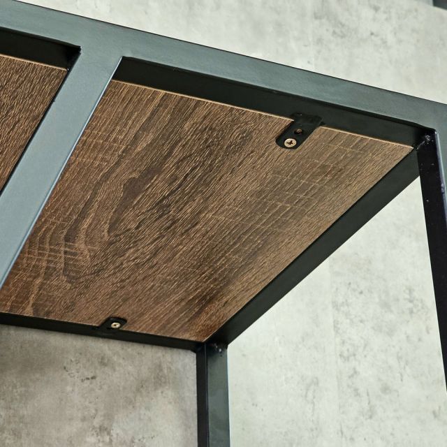 Kệ trang trí TRAP-SHELF 90x34x200cm gỗ plywood khung sắt KTT68113