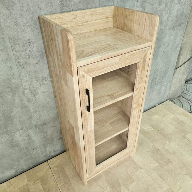 Tủ lưu trữ FYNN 40x30x90cm gỗ cao su KTT68118