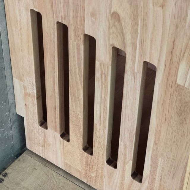 Tủ cá nhân 100x38x73cm gỗ cao su TCN68107