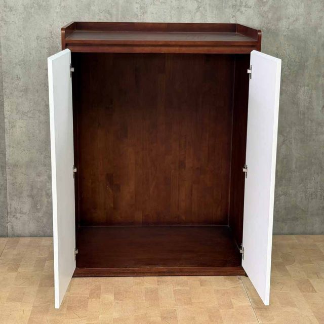 Tủ quần áo 90x60x120cm gỗ cao su TQA68110