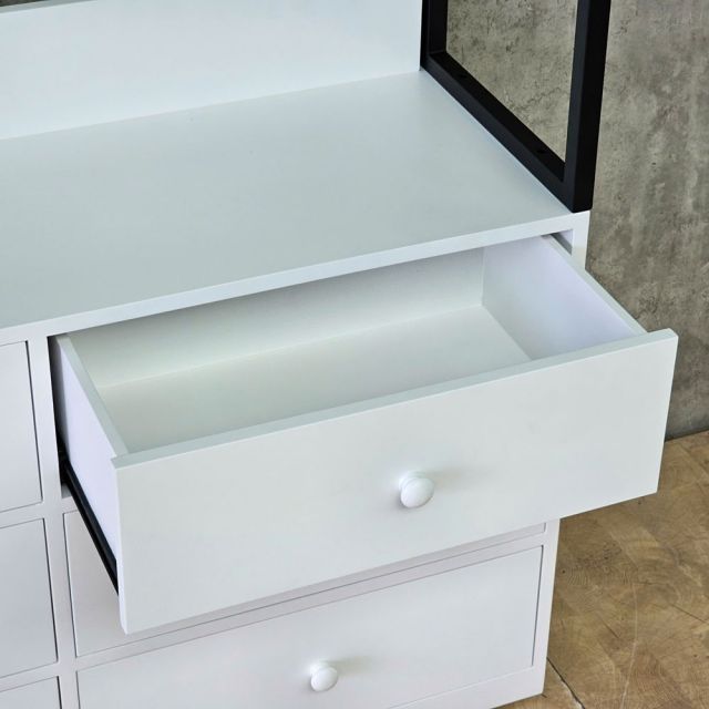 Tủ kệ treo quần áo 120x40x200cm gỗ cao su khung sắt TQA68114