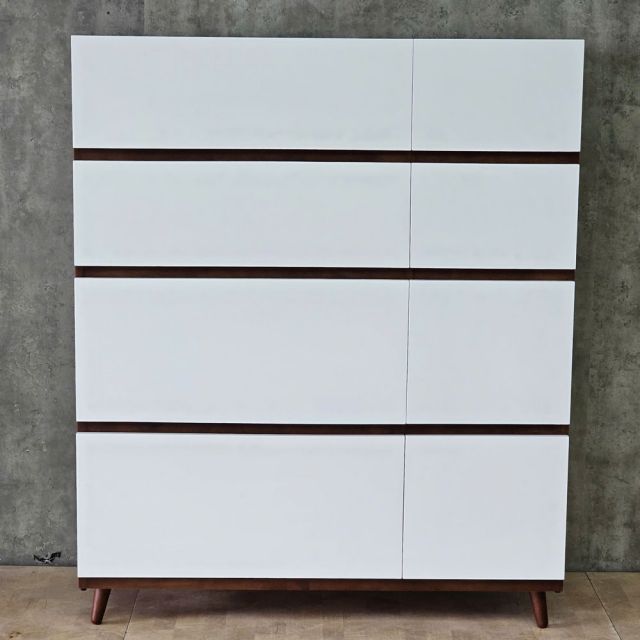 Tủ quần áo CUUYN 120x45x145cm gỗ cao su TQA68115