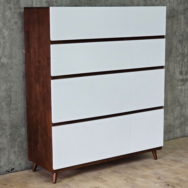 Tủ quần áo CUUYN 120x45x145cm gỗ cao su TQA68115
