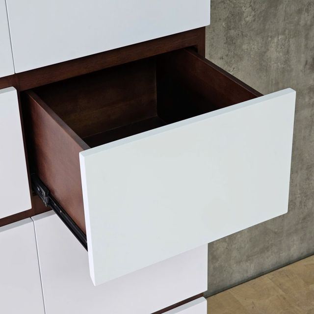 Tủ quần áo CUUYN 120x45x145cm gỗ cao su TQA68115