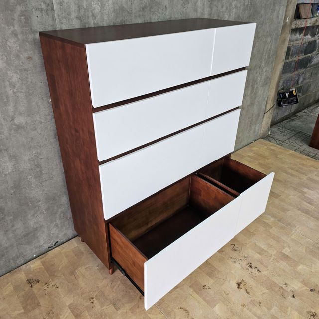 Tủ quần áo CUUYN 120x45x145cm gỗ cao su TQA68115
